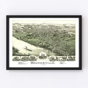 Moundsville Map 1899