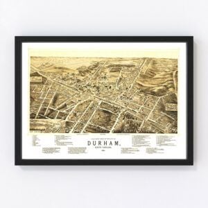 Durham Map 1891
