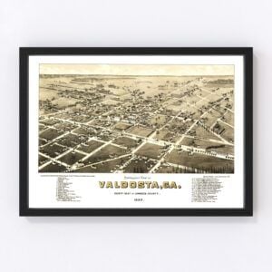 Valdosta Map 1885