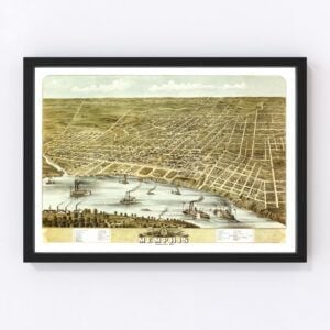 Memphis Map 1870