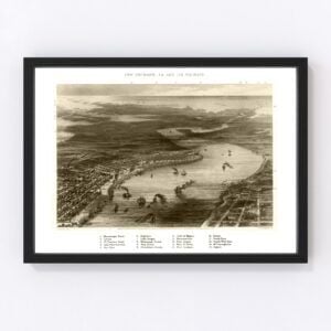 New Orleans Map 1863