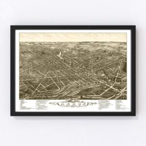 Akron Map 1882