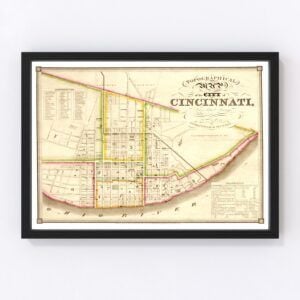 Cincinnati Map 1841