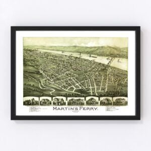 Martins Ferry Map 1899