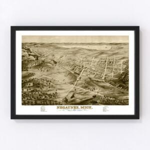 Negaunee Map 1871