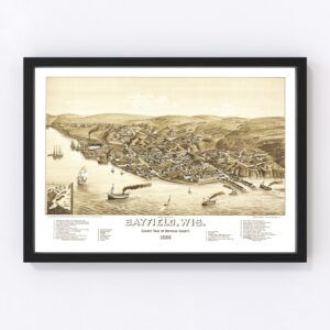 Bayfield Map 1886