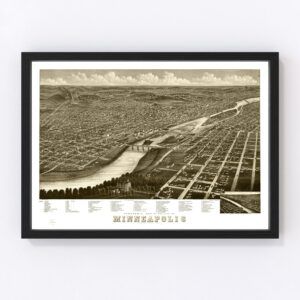 Minneapolis Map 1879