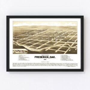 Frederick Map 1883