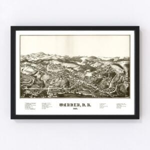 Warner Map 1887