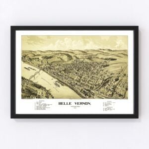 Belle Vernon Map 1902