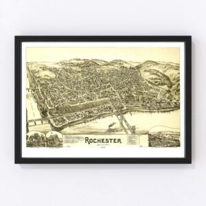 Rochester Map 1900