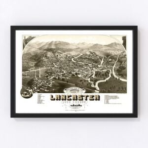 Lancaster Map 1883