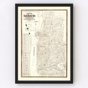 Queens County Map 1874