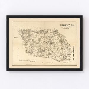 Shelby County Map 1879