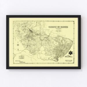 Pierce County Map 1890