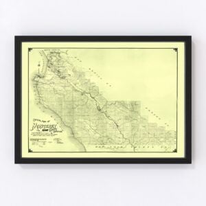 Monterey County Map 1898
