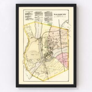 Wicomico County Map 1877