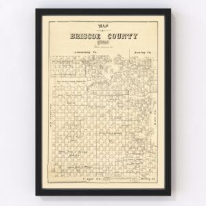Briscoe County Map 1897