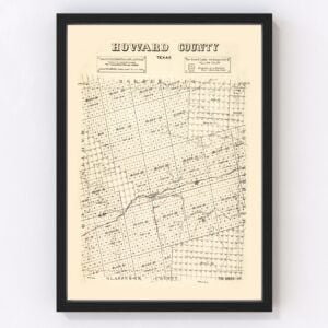 Howard County Map 1890