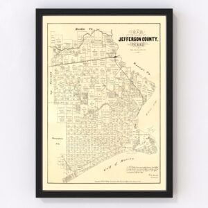 Jefferson County Map 1879