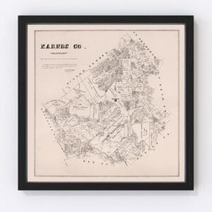 Karnes County Map 1880