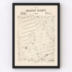 Martin County Map 1894