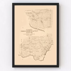 Presidio County Map 1891