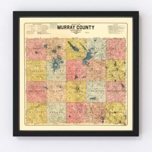 Murray County Map 1898