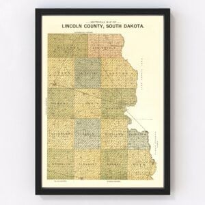 Lincoln County Map 1900