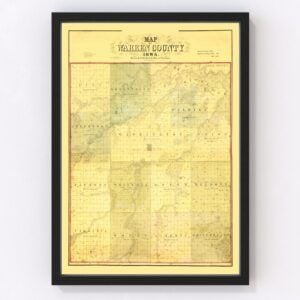 Warren County Map 1859