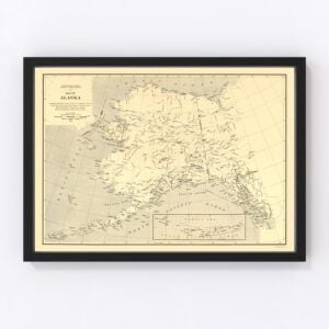 Alaska Map 1909