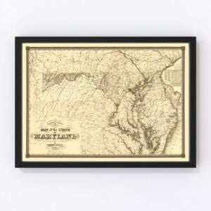 Maryland Map 1841