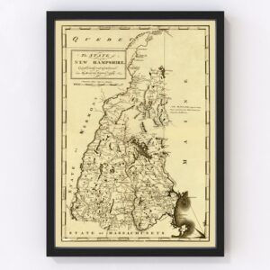 New Hampshire Map 1794