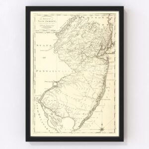 New Jersey Map 1795