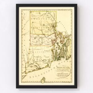 Rhode Island Map 1797