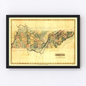 Tennessee Map 1826