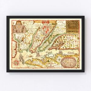 Virginia Map 1637