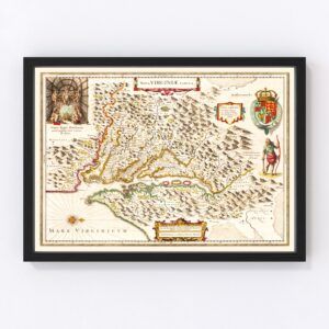 Virginia Map 1644