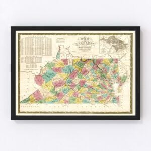 Virginia Map 1832