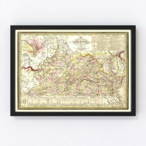 Virginia Map 1853