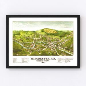 Winchester Map 1887