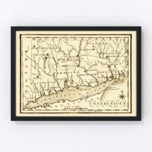 Connecticut Map 1795