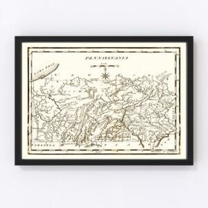 Pennsylvania Map 1795