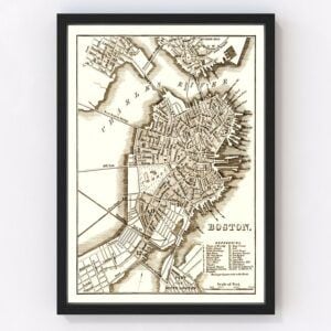 Boston Map 1844