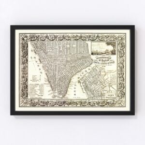 New York City Map 1836