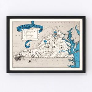 Virginia Map 1931