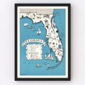 Florida Map 1931