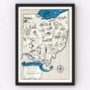 Ohio Map 1931