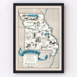 Missouri Map 1931
