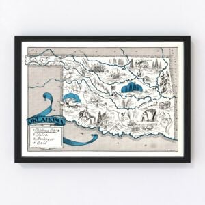 Oklahoma Map 1931